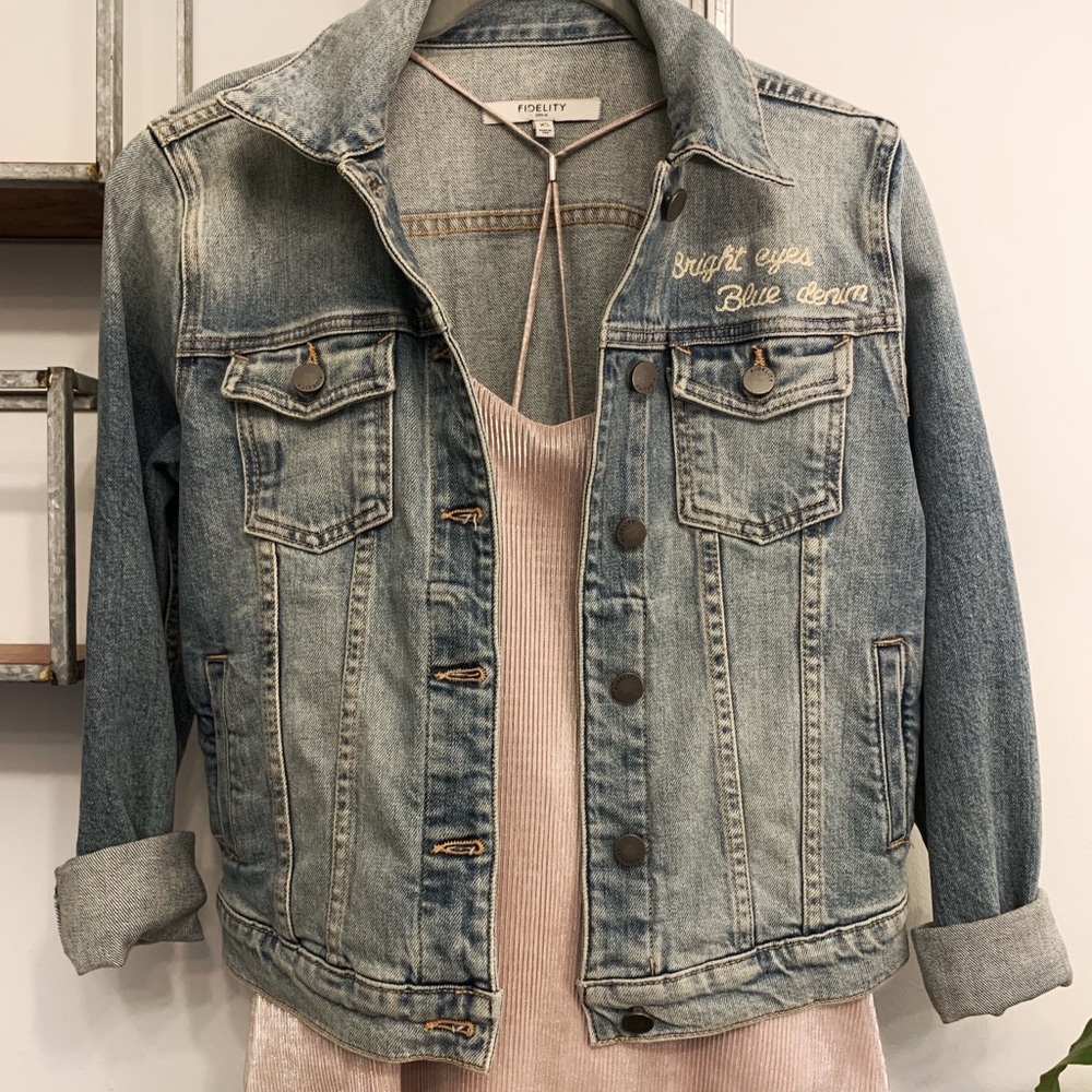 Fidelity “Bright Eyes Blue Denim” Jacket